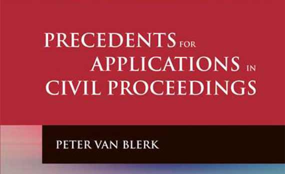 Book Review: Precedents for Applications in Civil Proceedings