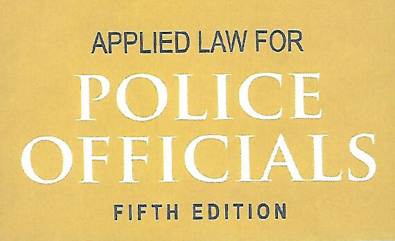 Book Review – Applied Law for Police Officials