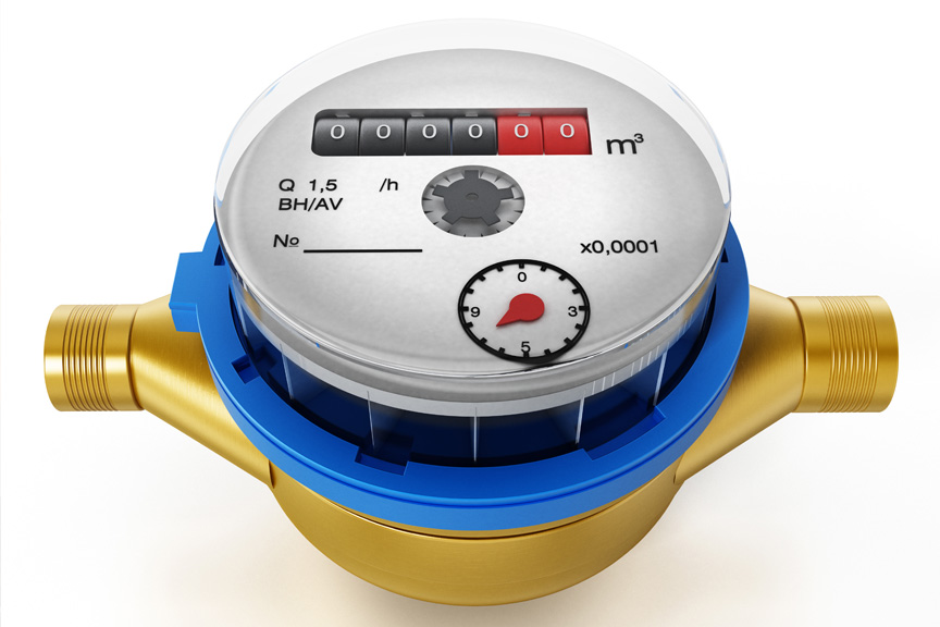 Whose responsibility is it to verify that a water meter is working correctly?