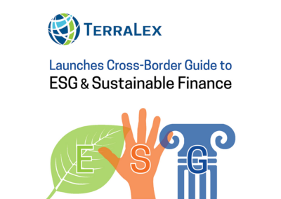TerraLex launches Cross-Border Guide to ESG & Sustainable Finance